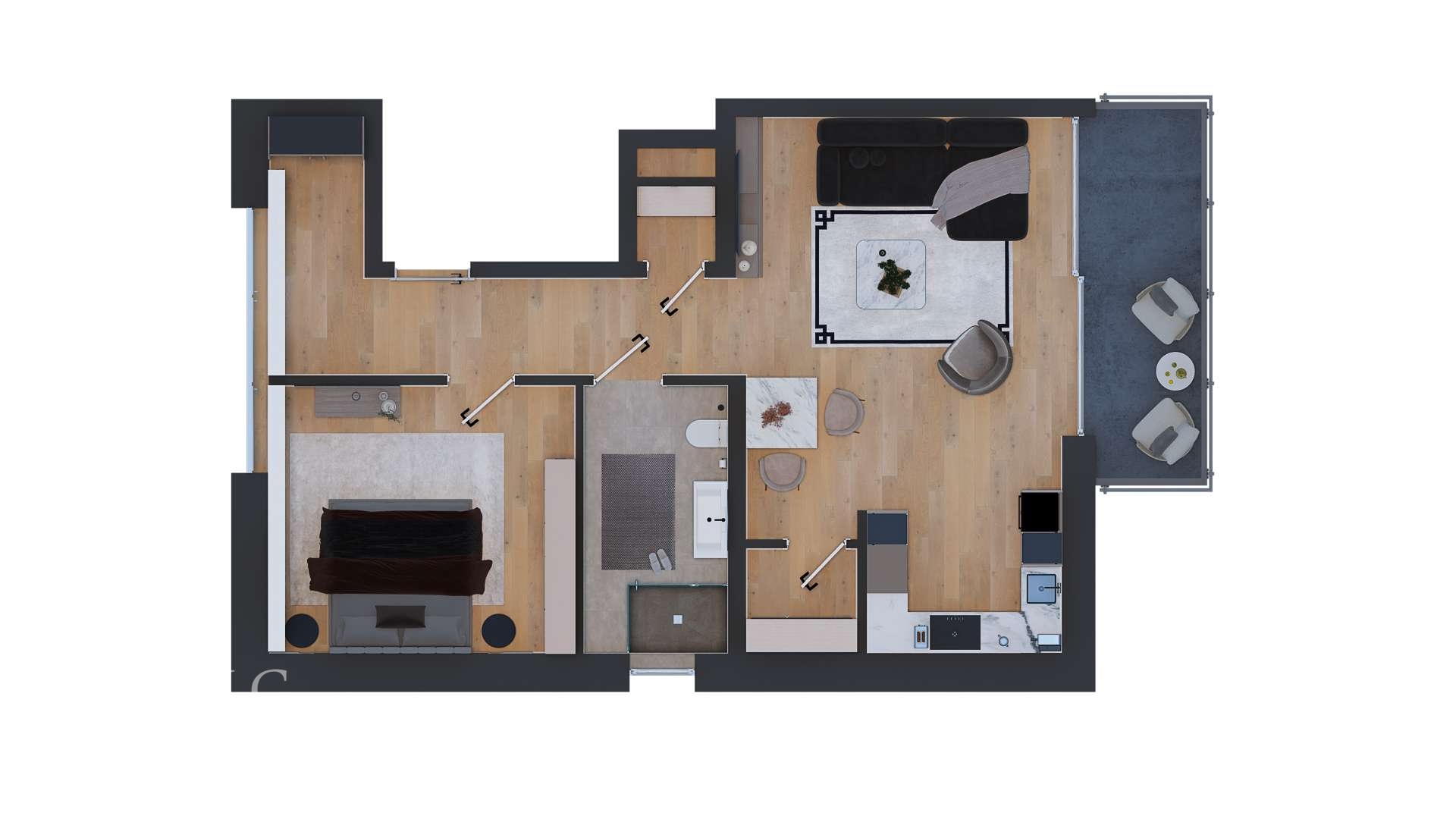 Haus 17a Obergeschoss